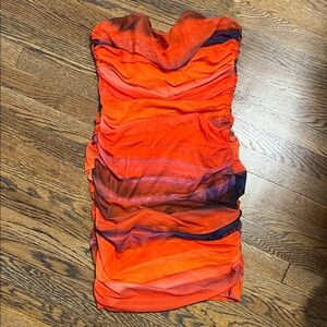 HELLO MOLLY strapless dress